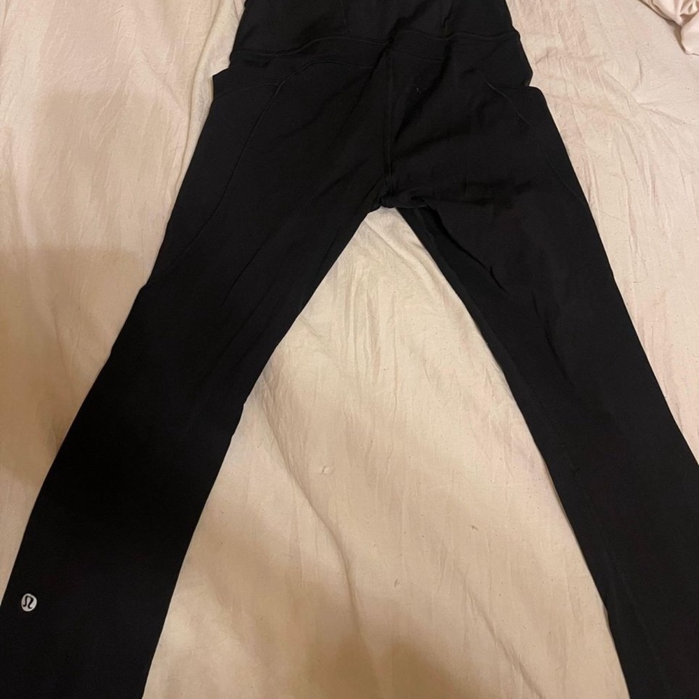 Lululemon 28’ fast and free leggings black